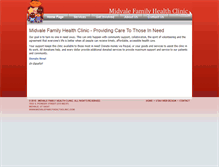 Tablet Screenshot of midvalefamilyhealthclinic.com